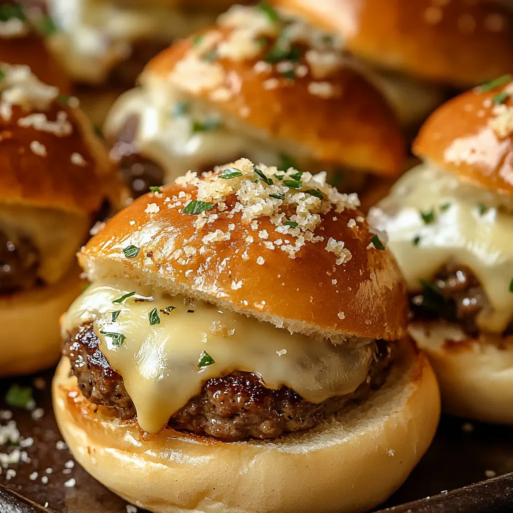 Eine Gruppe von Savory Stuffed Cheese Bombs auf einem Teller.