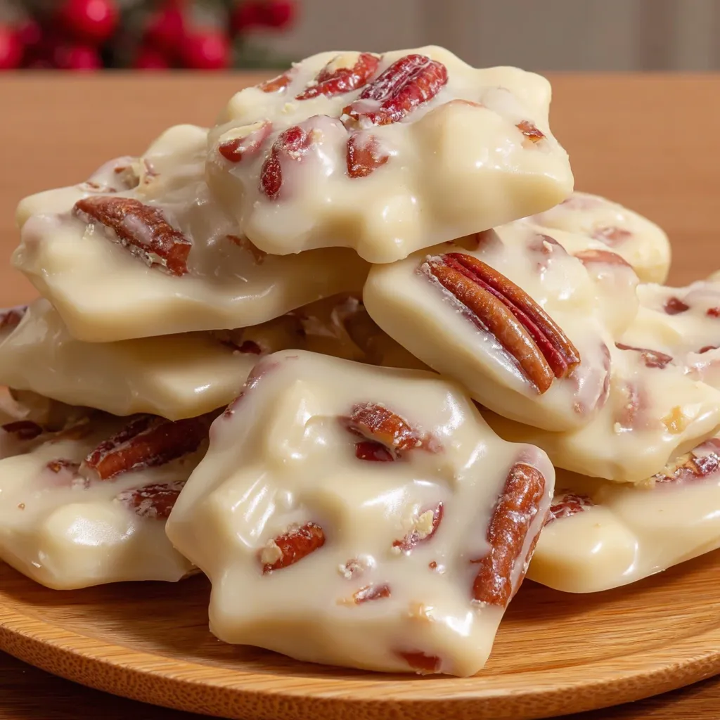 Vanilla Pecan Pralines