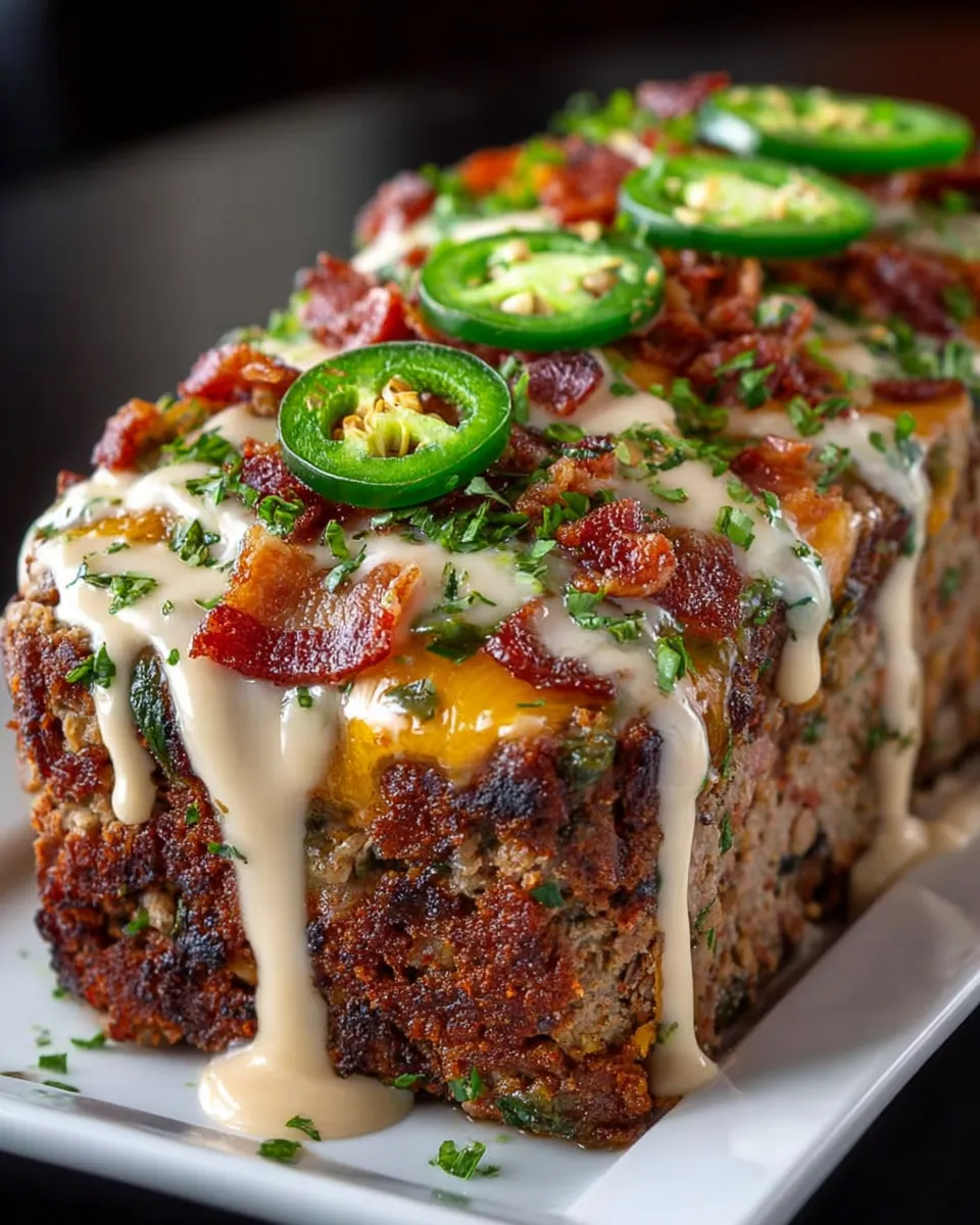 Ein Schmelztopf mit Jalapeños und Bacon.