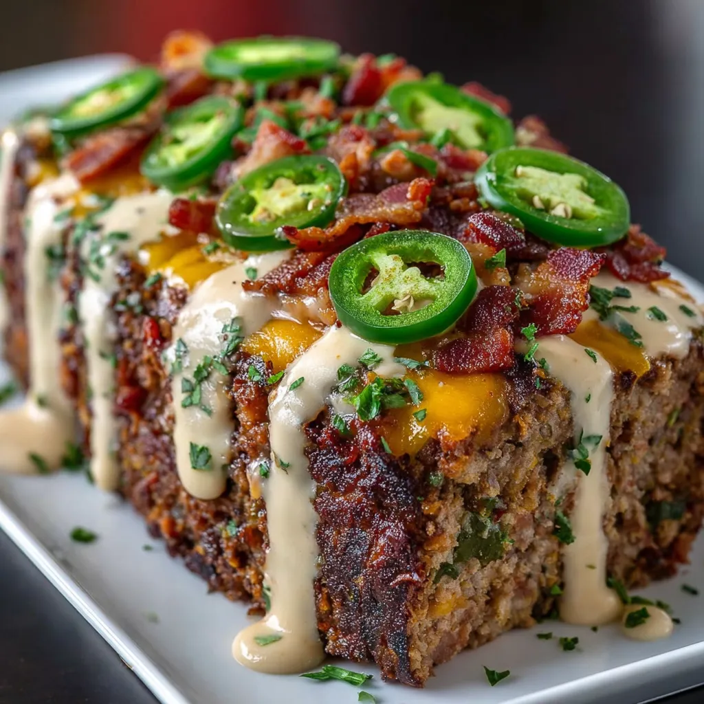 Ein Schmelztopf mit Jalapeños und Bacon.