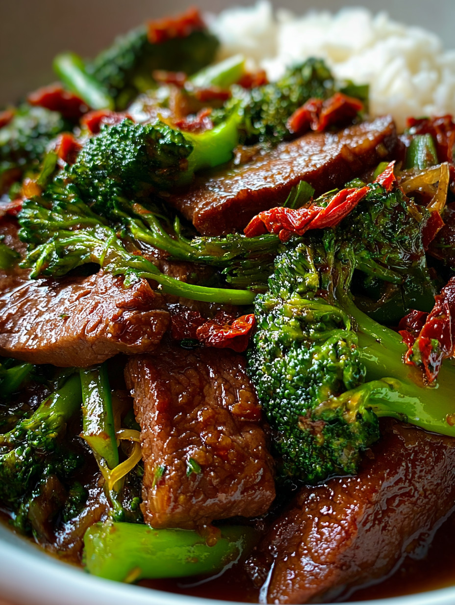 Ein Bild von einer chinesischen Beilage mit vielen grünen Zwiebeln und Schweinefleisch.