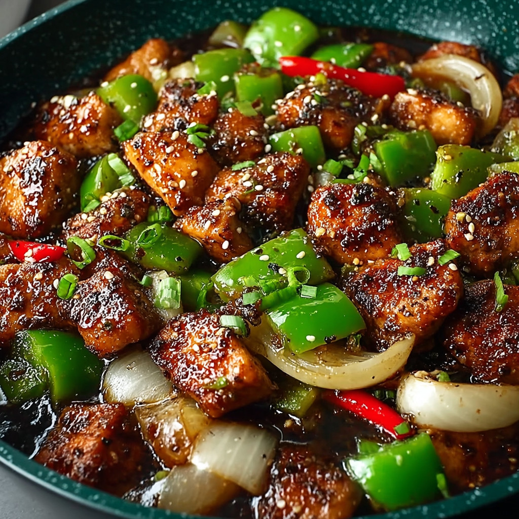 Ein grüner Kopf mit einer Kombination aus Zwiebeln, Paprika, Onion und Chili.