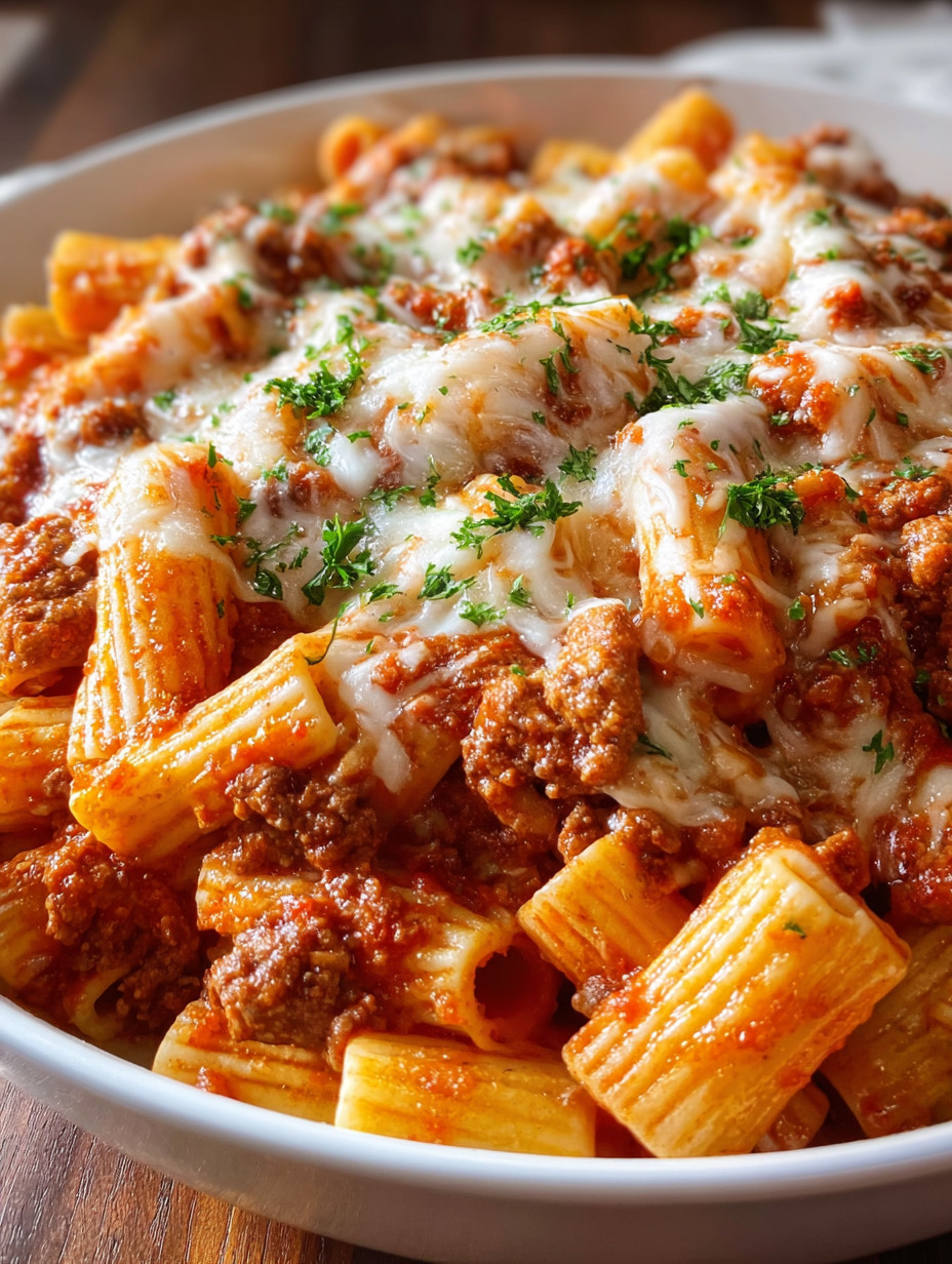 Ein weißer Käsekäfer auf einer Penne.