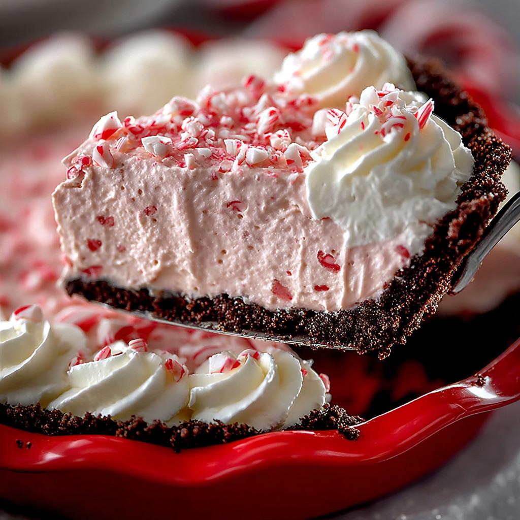 Ein Stück Pudding mit einer Schicht von Schokoladenglasur und einer Schicht von Schokoladenglasur mit einer Schicht von Schokoladenglasur.