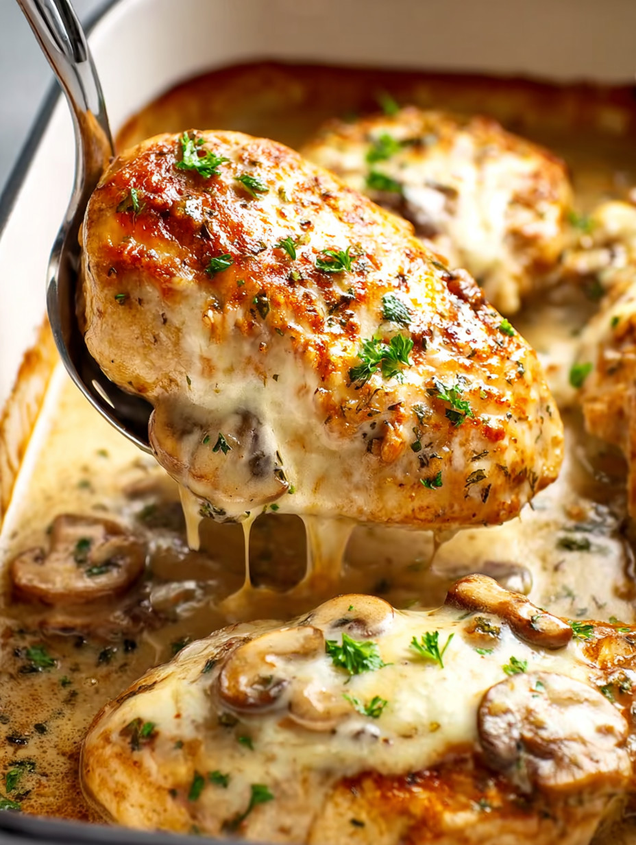 Eine Schüssel mit Chicken, die mit Sauce und Zwiebeln garniert ist.