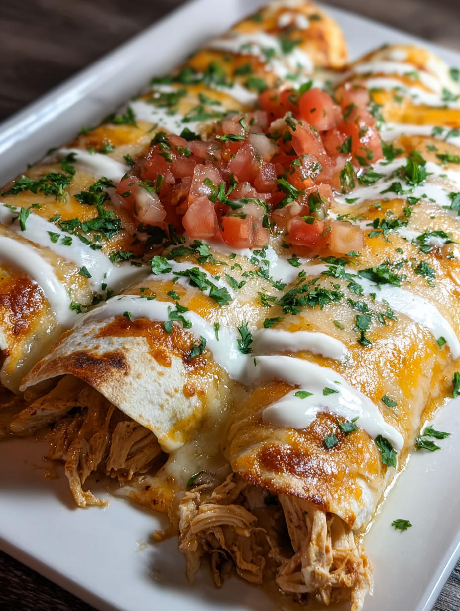 Eine prägnante Bildbeschreibung auf Deutsch lautet: "Ein Taco mit Tomaten, Pesto und Käse auf einem weißen Teller.