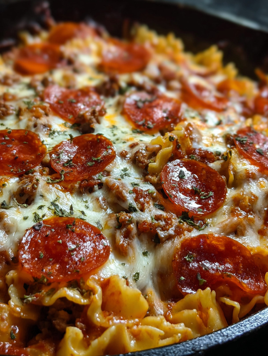 Eine Pizza mit Tomaten, Basilikum und Mozzarella auf einer Pasta-Basis.