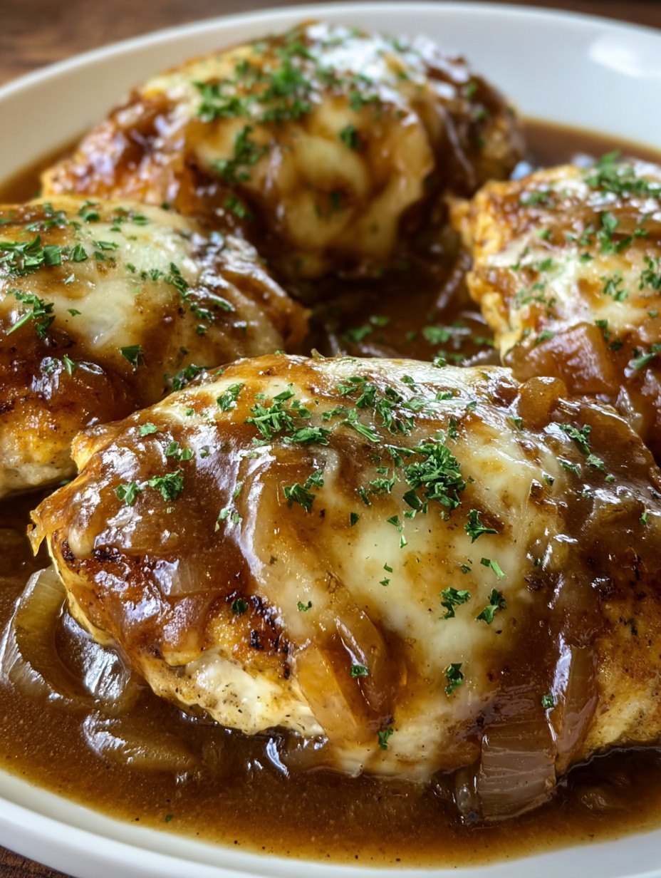 Eine Platte mit gegrillten Chicken-Stücken, die in einer Sauce serviert werden.