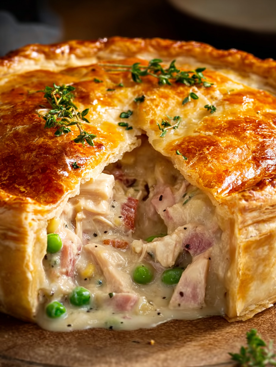 Ein Schmelztopf mit Kartoffeln und Zwiebeln.