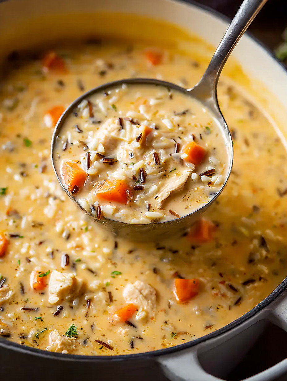 Eine Schüssel mit Rührei und Reis, garniert mit Zwiebeln.