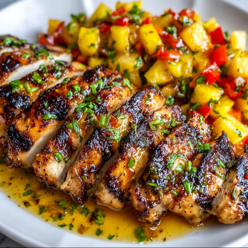 Ein Plate mit gegrilltem Steak und Gemüse.