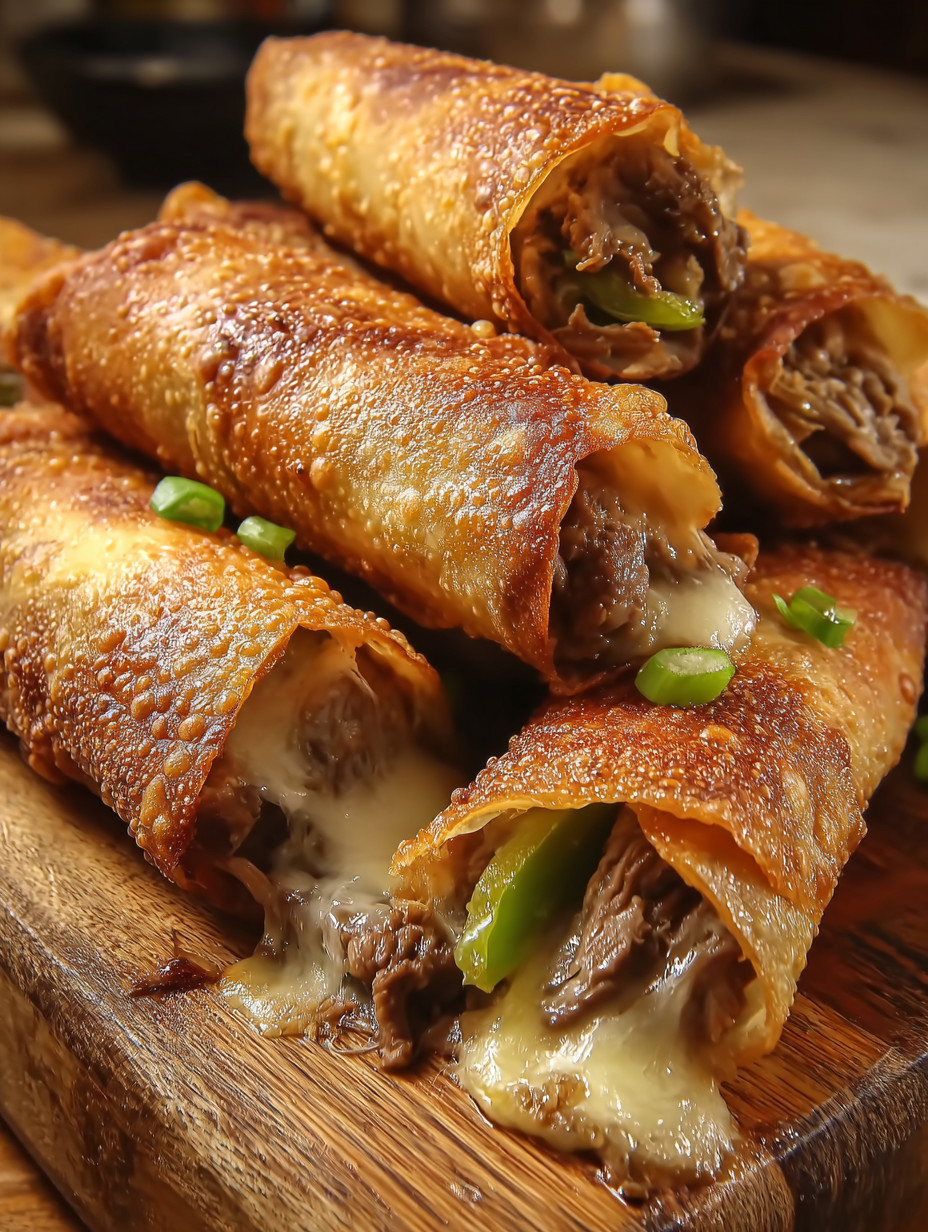 Ein Bündel von Steak-Tacos auf einem Tisch.