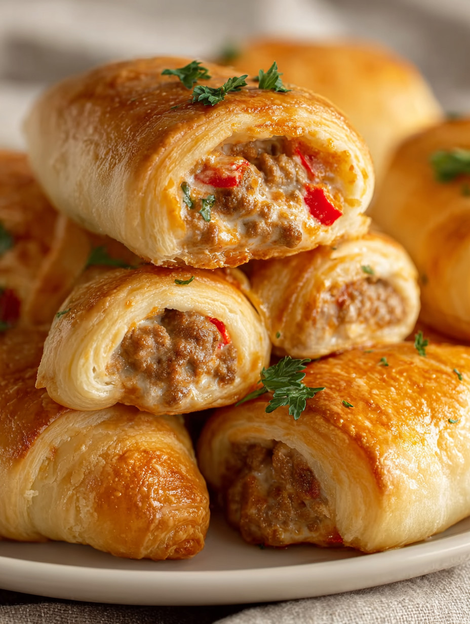 Eine Platte mit verschiedenen Mehlsnitten, die mit Käse und Zwiebeln gefüllt sind.