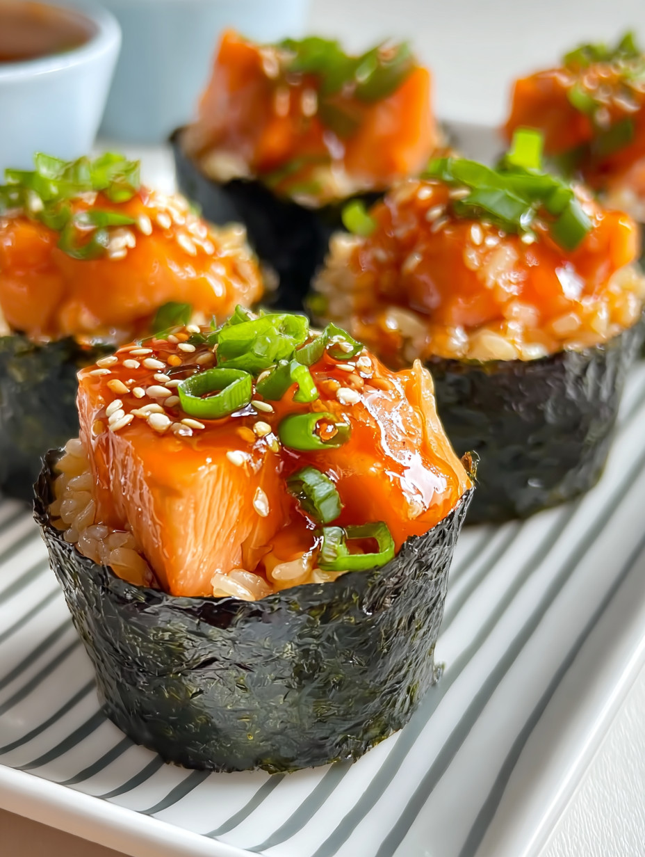 Ein Bild von einer Platte mit verschiedenen gegrillten Fischgerichten, darunter Salat und Rice.