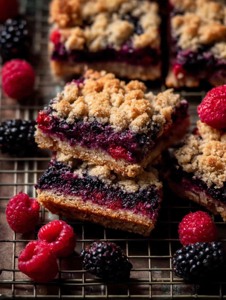 Eine Tafel mit zwei Stücken von einem Baumkuchen, der mit Raspberry-Frucht zuppingen.