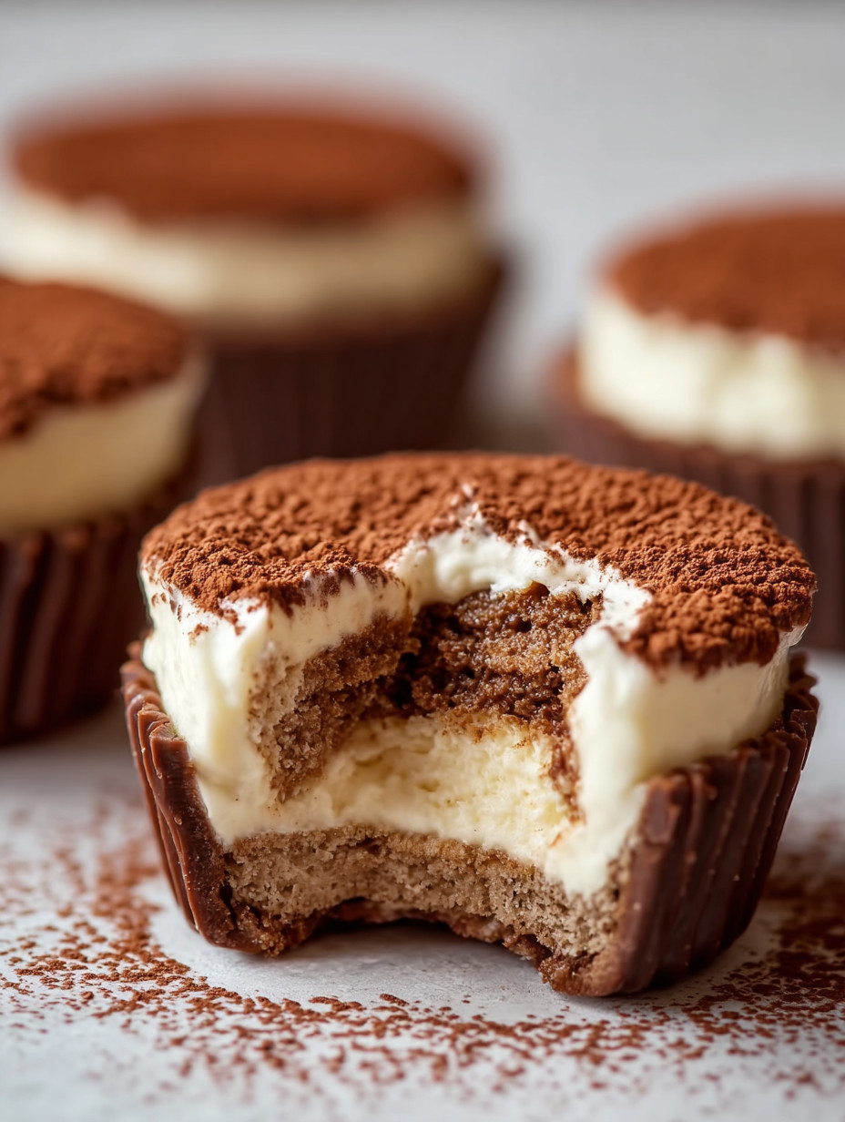 Eine Schokoladencupcake mit Schokoladenglasur und Vanillecreme.