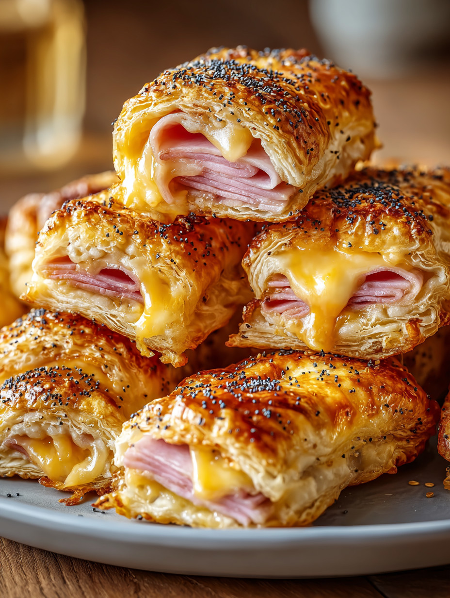 Eine Platte mit Sandwiches, die mit Käse und Salat zubereitet werden.