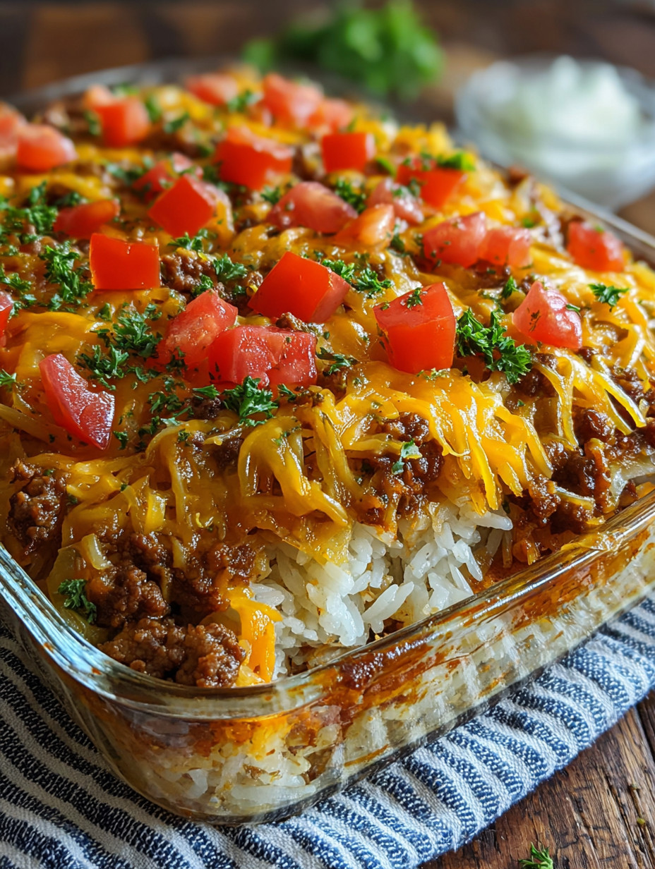 Ein Glas mit einer Tomatensuppe, die mit Rice und Käse gefüllt ist.