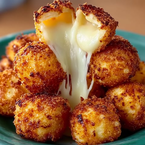 Ein Plate mit knusprigen, golden-braunen, mit Käse bedeckten Kichererbsen.