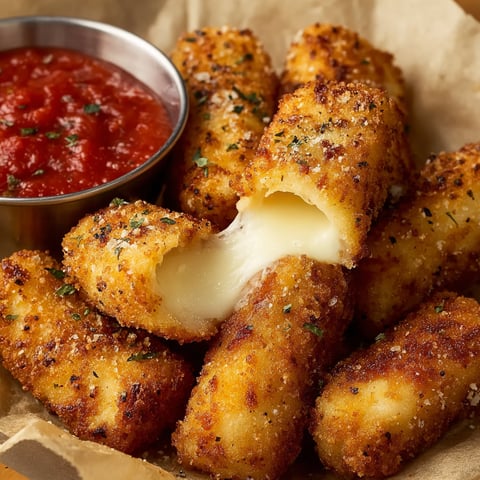 Eine Schüssel mit Kichererbsen-Sauce und Kichererbsen-Streifen.